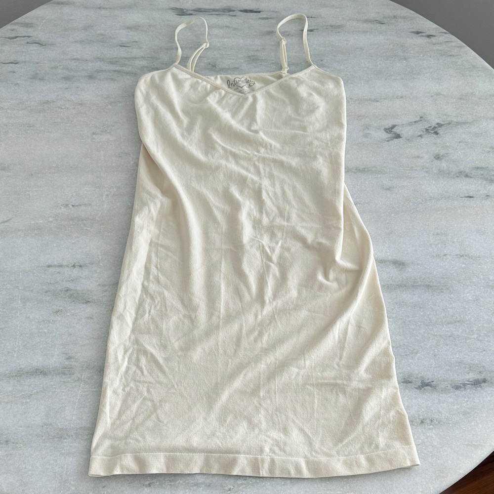 Intimately Free People Cream Slip Dress